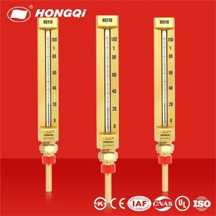 110mm Bi-Metal Thermometer Type Glass Thermometer