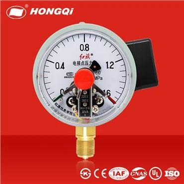 Alarmowy elektryczny manometr kontaktowy Manometr 4 cale