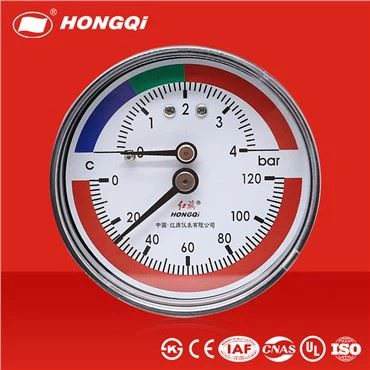 Manometr Hongqi z temperaturą