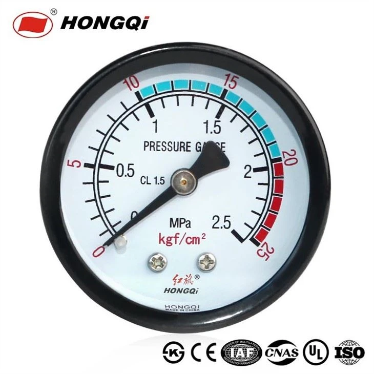 Dual scale general pressure gauge
